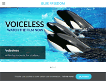 Tablet Screenshot of bluefreedom.org